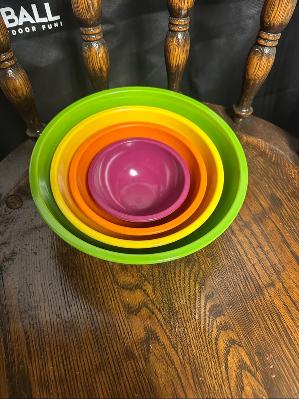 Colorful Nesting Bowls - Set of 4